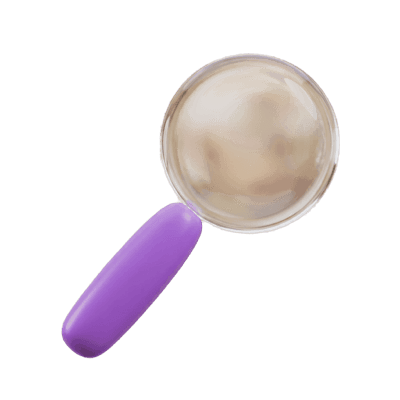 Magnifying glass scanning